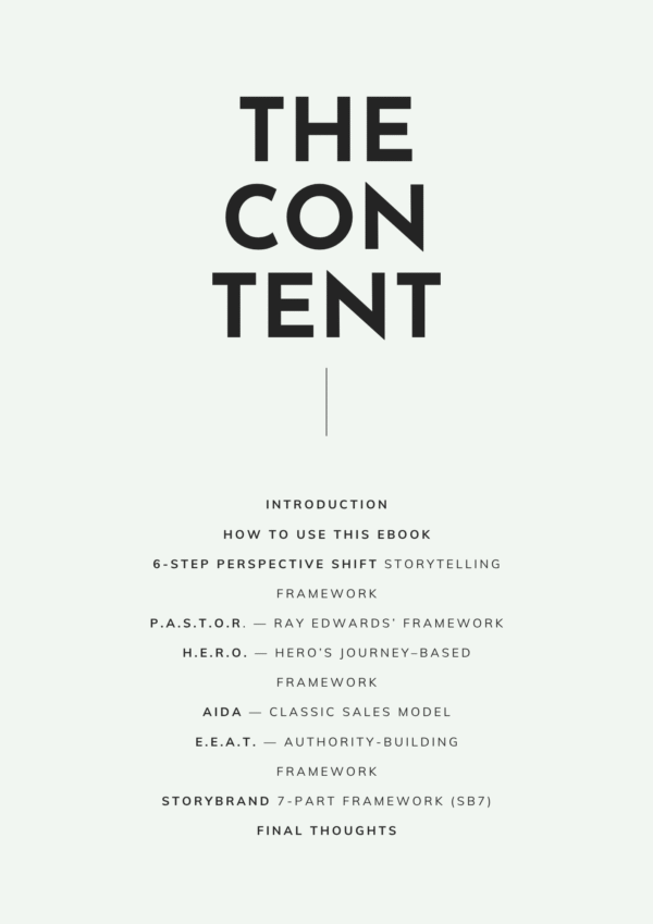 Storytelling that sells (without selling)